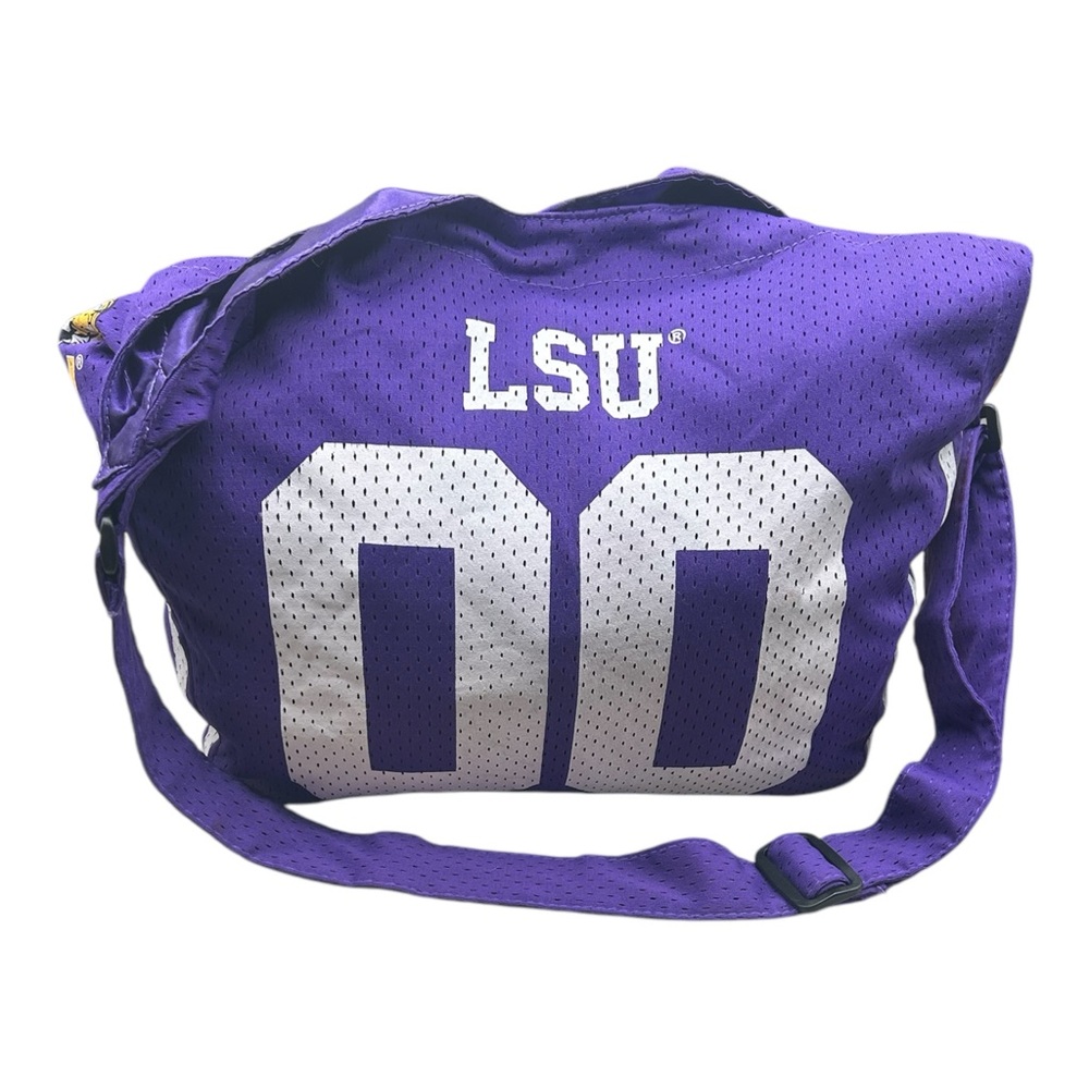 Louisiana State University LSU Tigers Jersey Satchel Bag - Pre-Owned